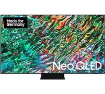 Samsung Neo QLED 4K QN90B 55 collu televizors (GQ55QN90BATXZG, Vācijas modelis), Quantum HDR 2000, procesors, Dolby Atmos, viedais televizors [2022] ANE55B09TRJV9SVT