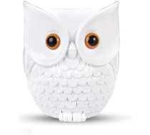 Savietojams ar Amazon Echo Dot 2nd/3rd/4th/Echo Dot 5/Google Home Mini Owl Holder galddatora statīva turētāja piederumiem ar integrētu kabeļu pārvaldību, nav nepieciešamas skrūves, skaļruņu statīvs (balts) ANEB0B24ZV5KMT