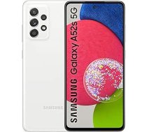Samsung Galaxy A52s 5G viedtālrunis ar divām SIM kartēm Android mobilais tālrunis 6 GB RAM 128 GB atmiņa Satriecoša balta Lielbritānijas versija ANEB09BRF8HN6T