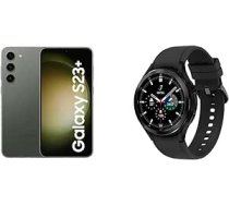 Samsung DM2 — 256 GB — zaļš + Galaxy Watch4 Classic, apaļš, Bluetooth viedpulkstenis, Wear OS, 46 mm, melns ANEB0BV3F8535T