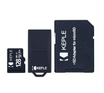 128 GB Micro SD atmiņas karte 128 GB MicroSD, kas paredzēta LG V50 ThinQ, G8 ThinQ, Q60, K50, K40, Q9, V40 ThinQ, G7 Fit, G7 One, Q8, K11 Plus, Q Stylo 4, Q Stylus, V35 ThinQ, Q7, G7 ThinQ, 4. zona mobilais ANEB07PT8BPFQT