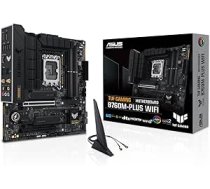 ASUS TUF Gaming B760M-PLUS WiFi mātesplates ligzda Intel LGA 1700 (Intel B760, mATX, DDR5 atmiņa, PCIe 5.0, 2x M.2, WiFi 6, Thunderbolt 4, Aura Sync) ANEB0BY6XXMLBT