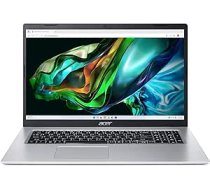 Acer Aspire 3 (A317-53-56S7) klēpjdators | 17,3 collu FHD displejs | Intel Core i5-1135G7 | 8 GB RAM | 512 GB SSD | Intel Iris Xe Graphics | Windows 11 | QWERTZ tastatūra | Sudrabs ANEB0C77RZ827T