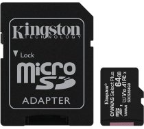 KAV - Kingston 64GB Micro SD atmiņas karte priekš Sony Xperia X, X2, XA, XA1, XA2, XZ, XZ1, XZ2, (kompakts) XZs, Z4, Z5, C4, C5, E5, L1, L2, M5 XA1 XA ULTRA Mobilais tālrunis (64 GB) ANEB07PF55C59T