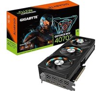 GIGABYTE GeForce RTX 4070 TI Gaming OC 12GB grafikas karte - 12GB DDRX6 21Gbps 192bit, PCI-E 4.0, Core 2565Mhz, RGB, DisplayPort 1.4, HDMI 2.1a, NVIDIA DLSS-GNN 3,71T ANEB0CDQH5YKZT