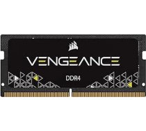 Corsair Vengeance SODIMM 8GB (1x8GB) DDR4 2666MHz CL18 Speicher for klēpjdatoriem/piezīmjdatoriem (Unterstützung für Intel Core i5 un i7 Prozessoren der 6. Generation) schwarz ANEB07BDT5TY9T