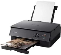 Canon PIXMA TS5350a BK Drucker Farbtintenstrahl Multifunkcionsgerät DIN A4 (skeneris, kopieris, OLED, 4800 x 1200 DPI, USB, WLAN, Duplexdruck, 2 papierzuführungen), schwarz ANEB09RMWYTKBT