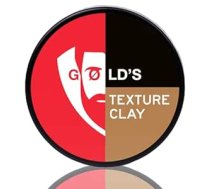 Gold's Beard Oil GØLD's Texture Clay Wax — elastīga vidēja noturība un dabiska apdare — apjomu palielinošs matu veidošanas krēms vīriešiem ar vieglu spīdumu — ražots Vācijā