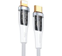 USB-C kabelis ar viedo slēdzi - iPhone Lightning 1.2m - balts