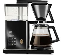 Melitta 100702 Aroma Signature De Luxe Kaffeefiltermaschine-Aromaschalter / Stainless Steel Schwarz - Edelstahl hochglanz ANEB00KAGGNSWT