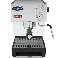 Lelit Anna PL41TEM daļēji profesionāls kafijas automāts espresso, kapučīno spilventiņi, kafijas temperatūras kontrole, izmantojot PID kontroli, nerūsējošā tērauda korpuss, 2 litri, sudrabs ANEB00BS7RFSOT
