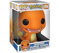 Funko pop! Spēles: Pokemon - 10" Charmander - Charmander - Vinila kolekcionējama figūra - Dāvanas ideja - Oficiālās preces - Rotaļlietas bērniem un pieaugušajiem - Videospēļu fani - Modelis kolekcionāriem