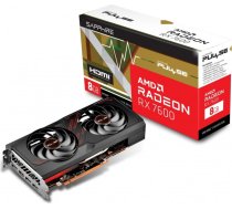 Sapphire Radeon RX 7600 Pulse Gaming OC 8GB grafikas karte 11324-01-20G