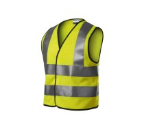 HV Bright Rimec Jr atstarojošā veste MLI-9V497 fluorescējoša dzeltena / 116 - 140 cm / 6 - 8 gadi