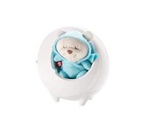 Fisher-Price DYW48 — 2 vienā Dream Bear mūzikas kastes nakts gaisma ar mainīgu krāsu zvaigžņu gaismu, maiga mūzika un baltā trokšņa aprīkojums mazuļiem kopš dzimšanas