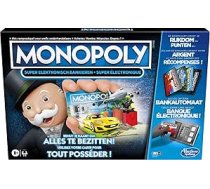 Monopoly Super Electronic Banking galda spēle — Beļģijas izdevums ANEB08K3FW44PT
