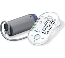 Beurer BM 55 augšdelma asinsspiediena mērītājs ar patentētu atpūtas indikatoru precīziem mērījumiem, ar USB interfeisu, riska indikatoru, aritmijas noteikšanu, augšdelma apkārtmēram 22-42 cm ANEB00G6OF66CT