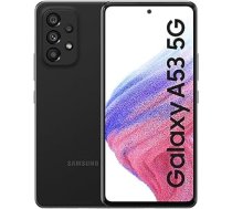 Samsung Galaxy A53 5G SM-A536B 16,5 cm (6,5) hibrīds ar divām SIM kartēm Android 12 USB Type-C 6 GB 128 GB 5000 mAh, melns ANEB09QH3JT6PT