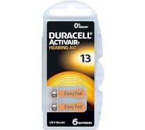 Duracell Activair Type 13 dzirdes aparātu bateriju iepakojums pa 60 apelsīniem