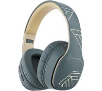 PowerLocus P7 Bluetooth austiņas aiz auss, salokāmas austiņas, bezvadu austiņas ar basu režīmiem, Hi-Fi stereo ar brīvroku funkciju, USB-C uzlāde un ilgs akumulatora darbības laiks iPhone/personālajam datoram/televizoram