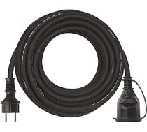 EMOS E-008 P01810 Gummi-Verlängerungskabel 10 m Schuko, IP44 für den Außenbereich, H07RN-F3G 1,5mm2, metrs