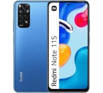 Xiaomi Redmi Note 11S viedtālrunis 6GB + 128GB, zils.