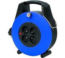 Brennenstuhl confort-line cl-xl Kabeltrommel H05VV-F 3 G1,0, blau, 1102931