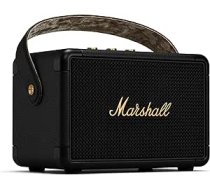 Marshall Kilburn II Bluetooth pārnēsājams ūdensizturīgs bezvadu skaļrunis — melns un misiņš ANE55B0912M6DNVT