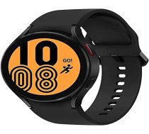 Samsung Galaxy Watch 4 44 mm viedpulkstenis, veselības uzraudzība, fitnesa izsekotājs, ilgs akumulatora darbības laiks, Bluetooth, melns, 2021 [itāļu versija]