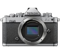 Nikon Z fc bezspoguļa kamera DX formātā (20,9 MP, OLED skatu meklētājs ar 2,36 miljoniem pikseļu, 11 kadri sekundē, hibrīda AF ar fokusa palīgu, ISO 100–51,200, 4K UHD video)