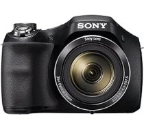 Sony DSC-H300 digitālās kameras ieejas tilts (20,1 MP, optiskā 35x tālummaiņa, 25 mm platleņķa objektīvs, optiskais attēla stabilizators SteadyShot, HD video) melns