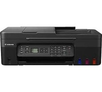 Canon PIXMA G4570 MegaTank 4-in-1 daudzfunkciju ierīce DIN A4 (skeneris, kopētājs, printeris, fakss, ADF, krāsu tintes printeris, USB, WLAN, drukas lietotne, mākonis, LC displejs), melns/pelēks