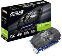Asus Phoenix GeForce PH-GT1030-O2G grafikas karte (Nvidia, PCIe 3.0, 2 GB GDDR5 skaļrunis, HDMI, DVI) ANEB0727WGG3FT
