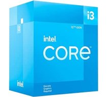 Intel Core i3-12100F 12. paaudzes galddatoru procesors (pamata pulkstenis: 3,3 GHz, 4 kodoli, LGA1700, RAM DDR4 un DDR5 līdz 128 GB) BX8071512100F ANEB09MDGKQLYT