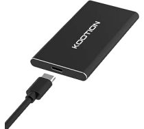 KOOTION ārējais pārnēsājamais SSD 250 GB USB 3.1 C tipa ātrs cietvielu disks ar lielu ātrumu līdz 550 MB/s cietais disks, pārnēsājams īpaši plāns C tipa 250G operētājsistēmai Windows, MacBook, Xbox, PS3/4, 41 g