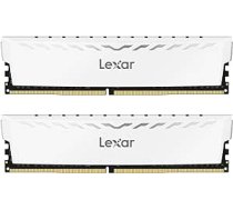 Lexar Thor DDR4 16 GB RAM komplekts (8 GB x 2) 3600 MHz, DRAM 288 kontaktu UDIMM galddatora atmiņa, XMP 2.0 augstas veiktspējas atmiņa CL18-22-22-42, 1,35 V (LD4BU008G-R3600GDWG)