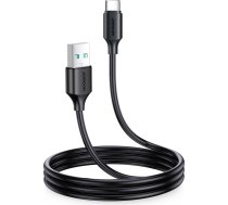 Uzlādes un datu kabelis USB - USB Type C 3A 1m melns