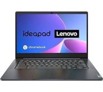 Lenovo IdeaPad 3 Chromebook dators 35,6 cm (14 collas, 1920 x 1080, Full HD, pret atspīdumu), plāns piezīmjdators (MediaTek MT8183, 4 GB RAM, 64 GB eMMC, ARM Mali-G72 MP3, ChromeOS), zils