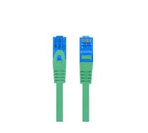 Lanberg patchcord s/ftp cat.6a 1m green lszh cca (fluke passed) pcf6a-10cc-0100-g