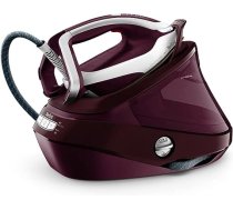 Tefal GV9810 Pro Express Vision tvaika gludināšanas stacija | Viedā LED gaisma uz dzelzs | Jaudīgs 8,3 bāru spiediens | 180 g/min Tvaiks | 680 g/min Extra Steam Boost | Pretkaļķu sistēma | Sarkans/Balts