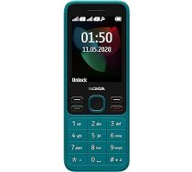 Funkcionālais tālrunis Nokia 150, versija 2020 (2,4 Zoll, 4 MB iekšējais Speicher (erweiterbar auf bis zu 32 GB uz MicroSD kartes), 4 MB RAM, divas SIM kartes) Ciāna ANEB089KVHW8PT