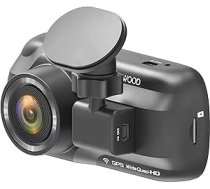 Kenwood DRV-A501W Wide Quad HD Dash kamera ar 3 asu G sensoru, GPS un bezvadu saiti + 16 GB Micro SD karti ANEB07ZPK684PT