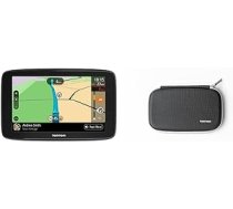 TomTom GO Basic navigācijas ierīce (5 collas) ar klasisku, aizsargājošu somiņu visiem 4,3 un 5 collu displeja modeļiem (piemēram, TomTom GO, Start, Via, GO Basic, GO Essential, GO Premium, Rider) ANEB09Q392F8MT
