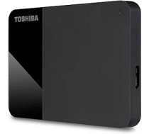 Toshiba 2TB Canvio Ready portatīvais ārējais cietais disks, 2,5 collas ar SuperSpeed USB 3.2 Gen 1, saderīgs ar Microsoft Windows 7, 8 un 10, melns, HDTB410EK3AA ANE55B08L72CVN3T