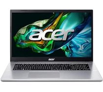 Acer Aspire 3 (A317-54-770Q) klēpjdators | 17,3 collu FHD displejs | Intel Core i7-1255U | 16 GB RAM | 1 TB SSD | Intel Iris Xe Graphics | Windows 11 | QWERTZ tastatūra | Sudrabs ANEB0CH8NRW64T