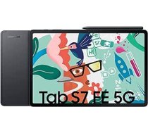 Samsung Galaxy Tab S7 FE, 12,4 collas, 64 GB iekšējā atmiņa, 4 GB RAM, 5G, Android planšetdators ar S Pen, Mystic Black ANEB094P19NBNT