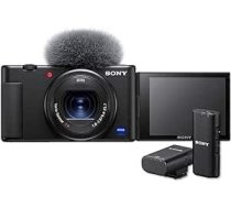 Sony Vlog Camera ZV-1 ar Sony ECM-W2BT Bluetooth mikrofonu