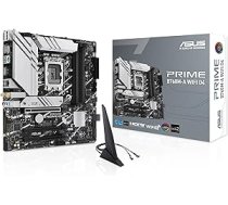 ASUS Prime B760M-A WiFi D4 spēļu mātesplates ligzda Intel LGA 1700 (Intel B760, mATX, DDR4 atmiņa, PCIe 4.0, 2x M.2, WiFi 6, Aura Sync) ANEB0BNQGQF43T