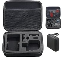 Pikioraz kameras piederumu soma darbības kamerai, soma, kas saderīga ar Gopro, pārnēsājams aizsargmaciņš GoPro Hero 10 9 8 7 6 5 4 3 2, melns, piederumu soma ANEB0BDD9VZ4BT
