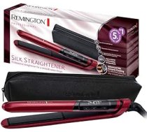 Remington Hair Straightener Silk S9600, keramiskais pārklājums ar zīda proteīniem, sarkans ANEB00EDP3YQKT